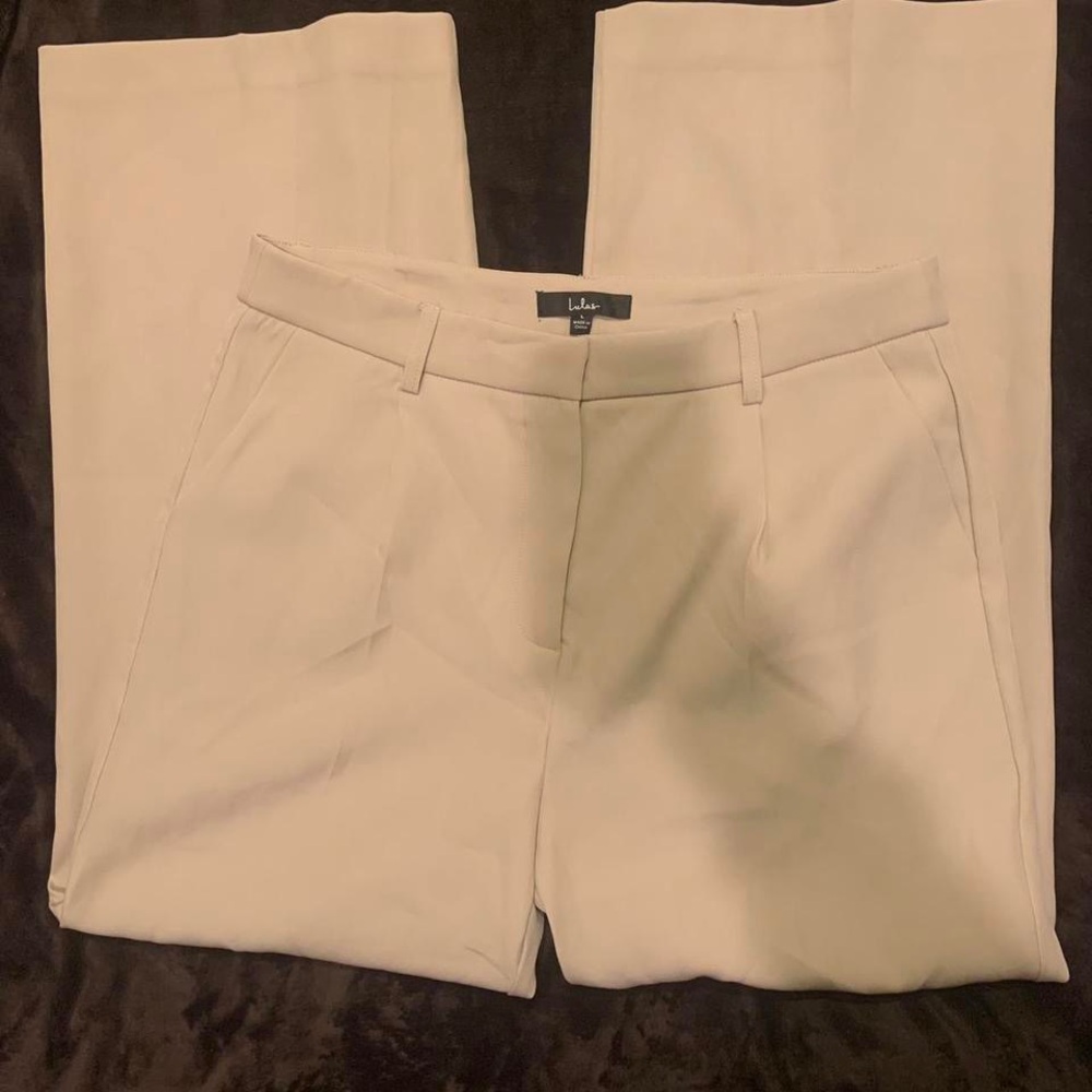 Lulus Beige Trousers
